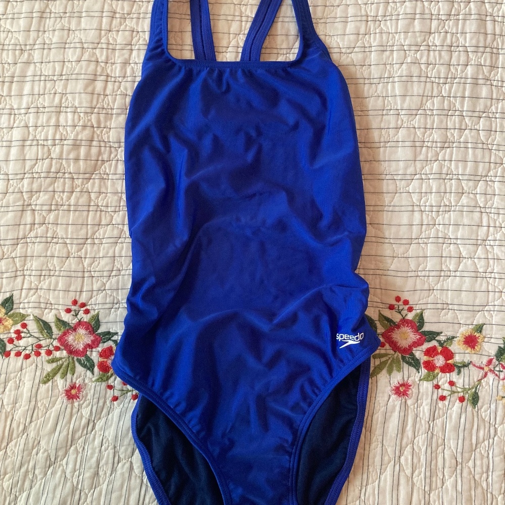 Speedo Women's new in box Pro LT Super Pro Swimsuit in Sapphire